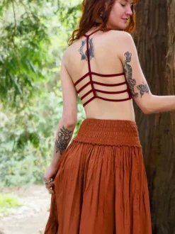 The TwoSisters Ibiza|Gypsy-About You Rok Warm Oranje