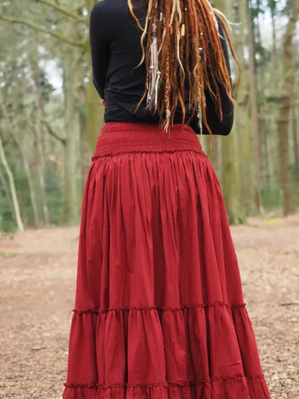The TwoSisters Ibiza|Gypsy-About You Rok Warm Rood