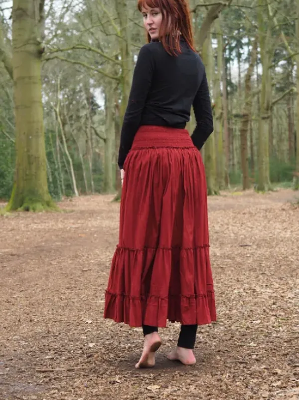 The TwoSisters Ibiza|Gypsy-About You Rok Warm Rood