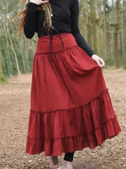 The TwoSisters Ibiza|Gypsy-About You Rok Warm Rood