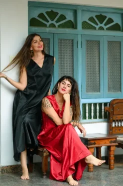 The TwoSisters Plus Size|Plus Size-Amatista Zomerjurk Zwart