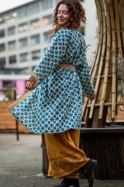 The TwoSisters Plus Size|Kantha-Anat Kimono