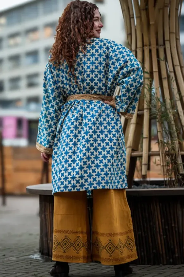 The TwoSisters Plus Size|Kantha-Anat Kimono