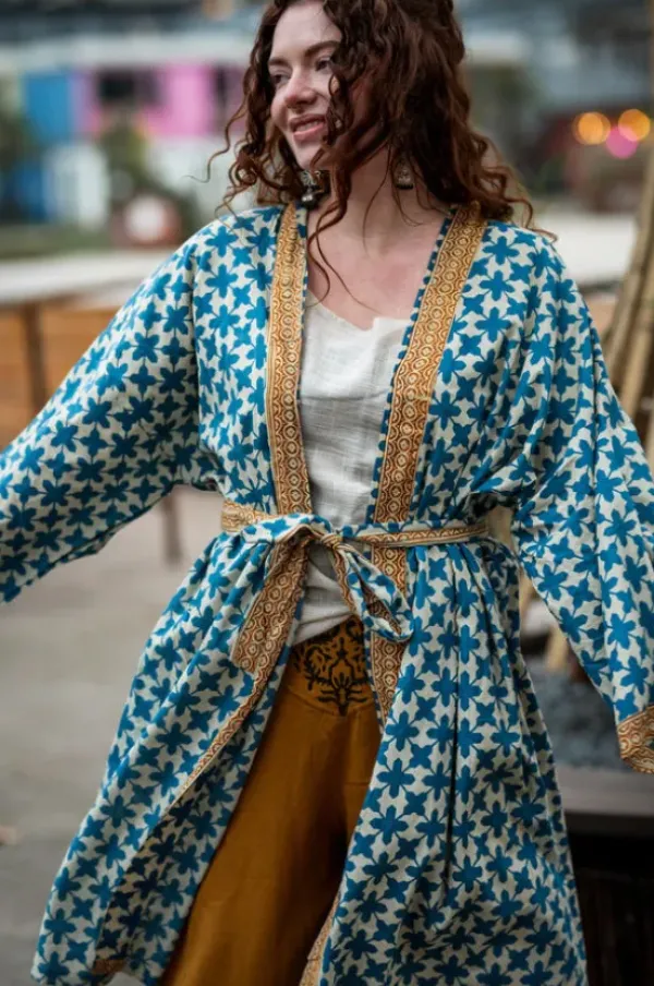 The TwoSisters Plus Size|Kantha-Anat Kimono