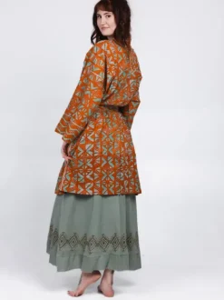 The TwoSisters Plus Size|Kantha-Anat Kimono