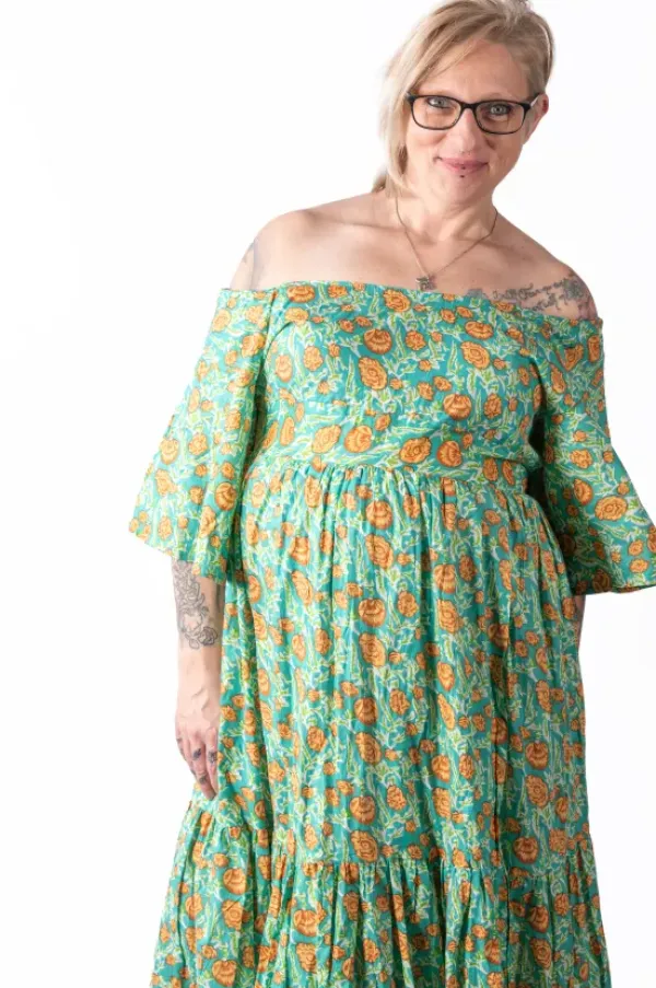 The TwoSisters Plus Size|Zwangerschapsjurk-Angel Dress Korte mouw (limited Edition)