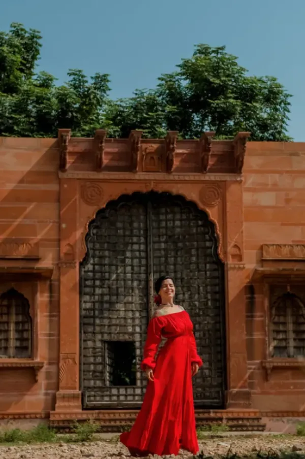 The TwoSisters Plus Size|Plus Size-Athena Jurk Knalrood