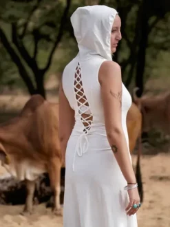 The TwoSisters Gypsy|Zomer-Avalon Dress Wit