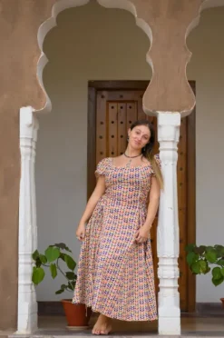 The TwoSisters Gypsy|Zomer-Belle Jurk Blaadjes