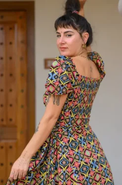 The TwoSisters Gypsy|Zomer-Belle Jurk Colour Explosie