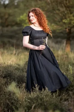 The TwoSisters Gypsy|Zomer-Belle Jurk zwart