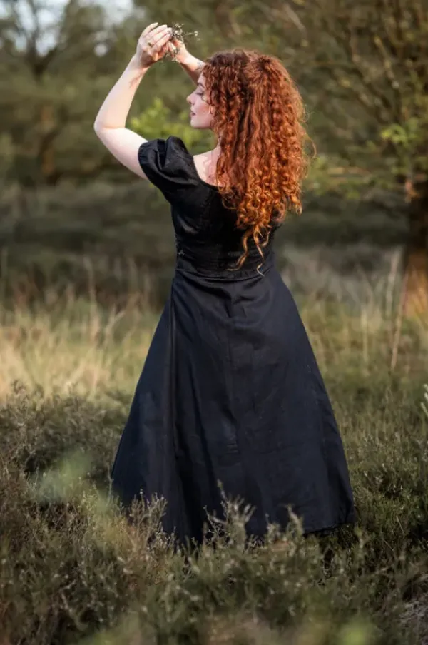 The TwoSisters Gypsy|Zomer-Belle Jurk zwart