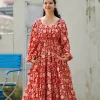 The TwoSisters Plus Size|Bohemian-Bellona Lange Jurk (Limited Edition)