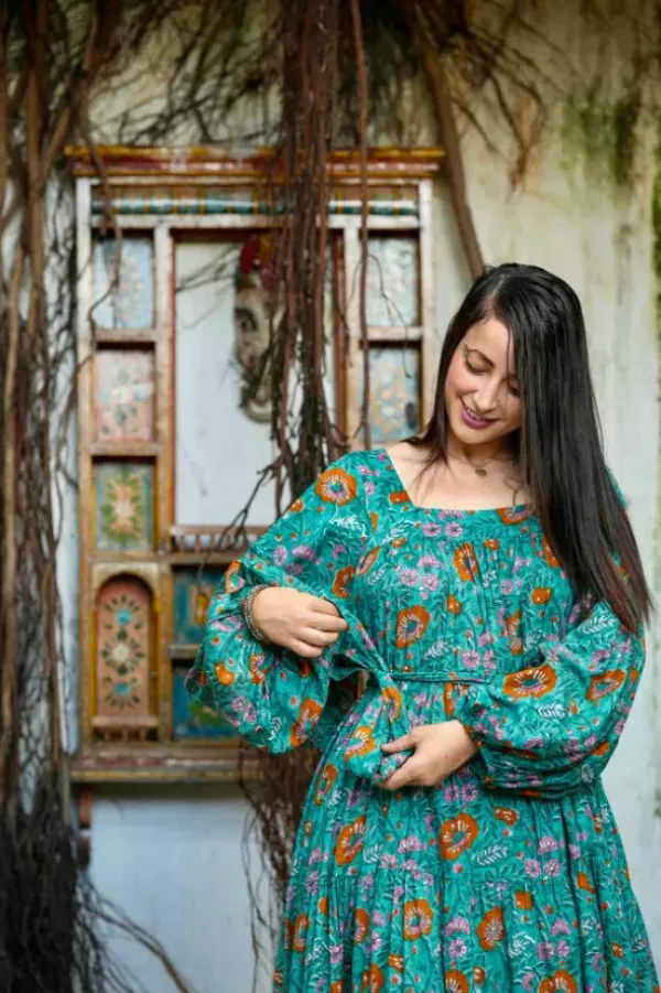The TwoSisters Plus Size|Bohemian-Bellona Lange Jurk (Limited Edition)