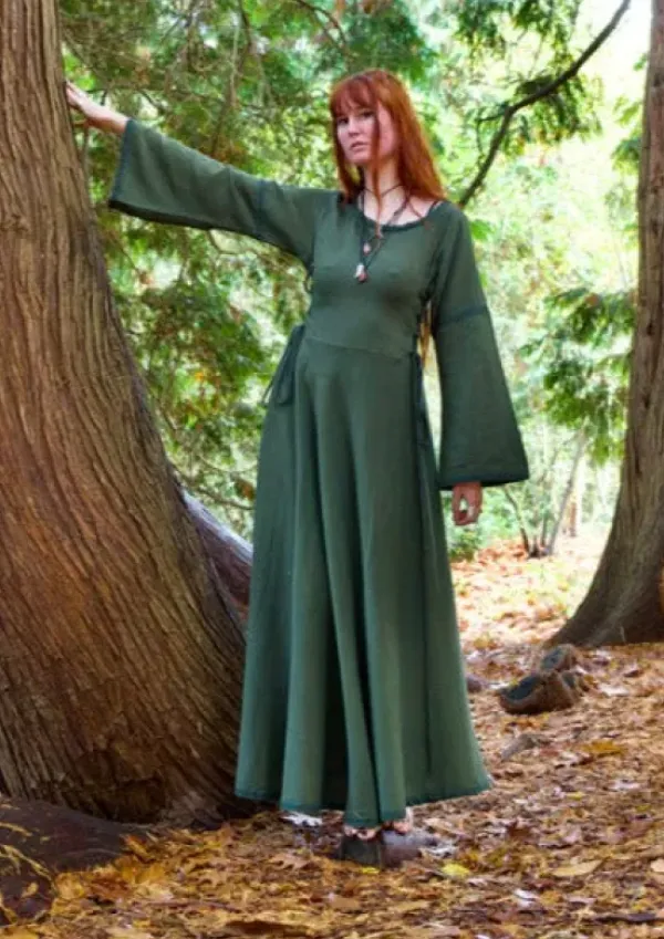 The TwoSisters Plus Size|Plus Size-Berkana Jurk Groen (t/m maat 52)