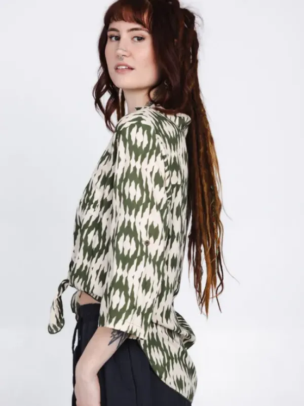 The TwoSisters Tops|Lange Mouw-Blouse Amalfi