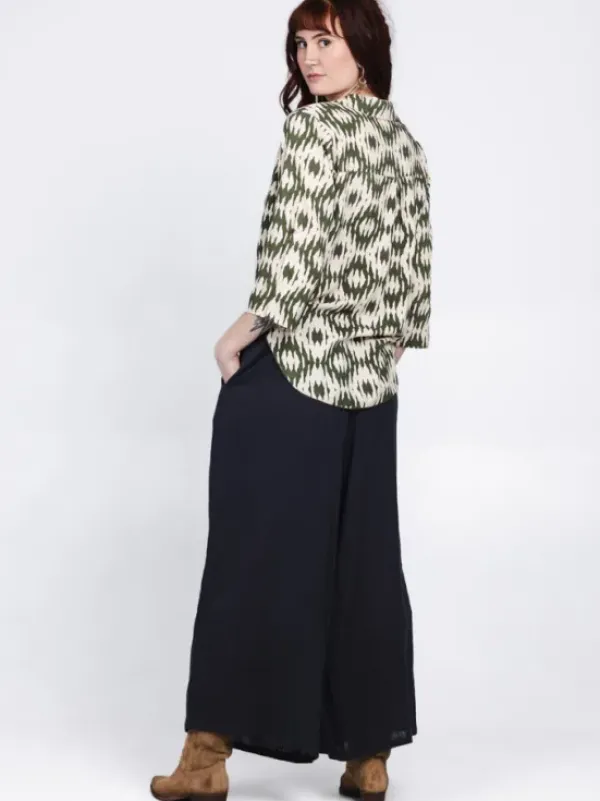 The TwoSisters Tops|Lange Mouw-Blouse Amalfi