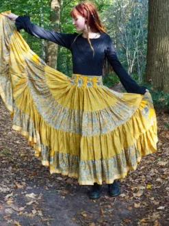 The TwoSisters Zijden Rokken|Zijden Bohemian Rokken-Bohemian Rok 529