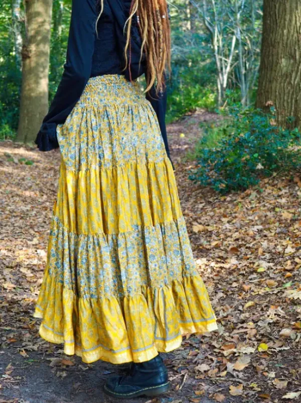The TwoSisters Zijden Rokken|Zijden Bohemian Rokken-Bohemian Rok 529