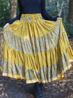 The TwoSisters Zijden Rokken|Zijden Bohemian Rokken-Bohemian Rok 529