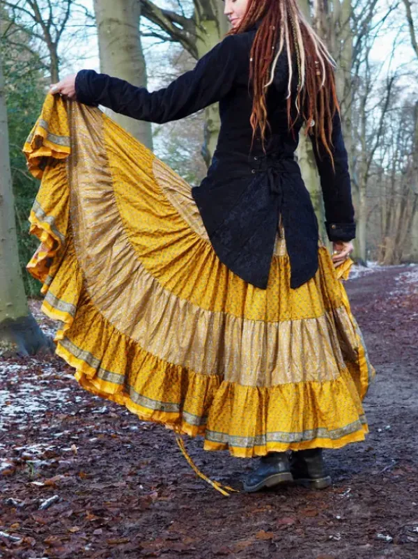 The TwoSisters Zijden Rokken|Zijden Bohemian Rokken-Bohemian Rok 232