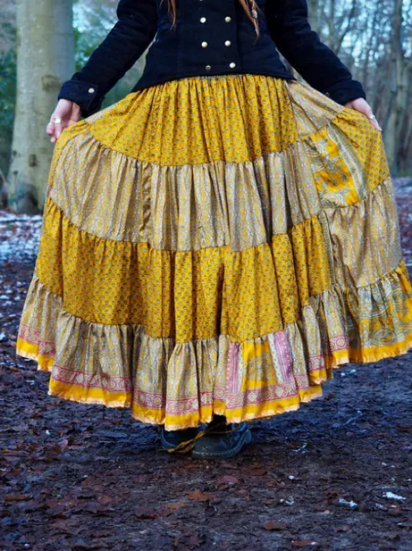 The TwoSisters Zijden Rokken|Zijden Bohemian Rokken-Bohemian Rok 232