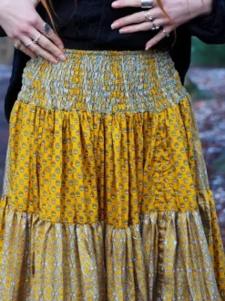 The TwoSisters Zijden Rokken|Zijden Bohemian Rokken-Bohemian Rok 232