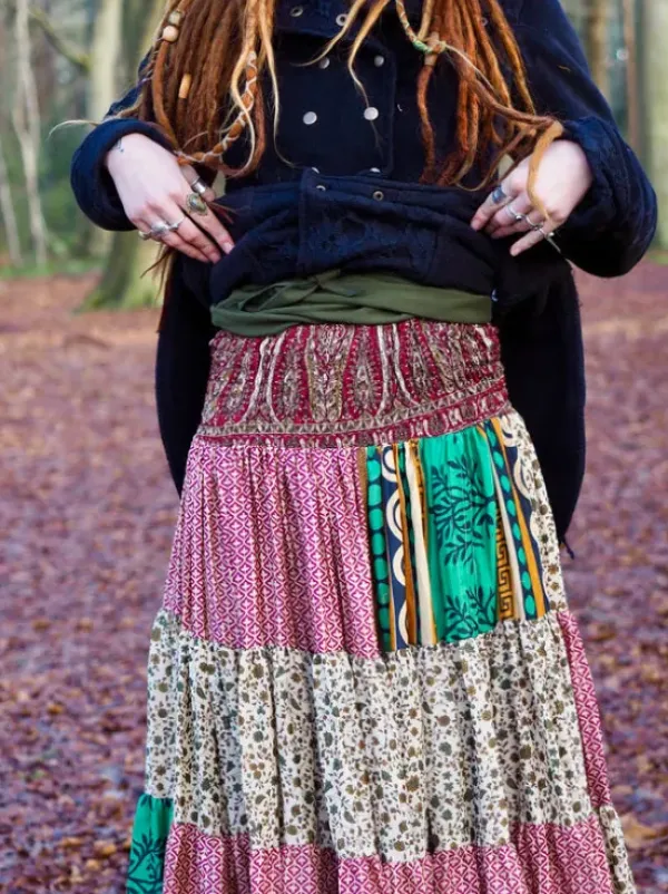 The TwoSisters Zijden Rokken|Zijden Bohemian Rokken-Bohemian Rok 88