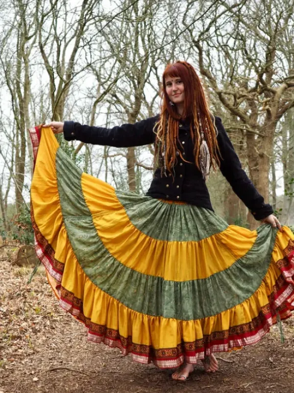 The TwoSisters Zijden Rokken|Zijden Bohemian Rokken-Bohemian Rok 78