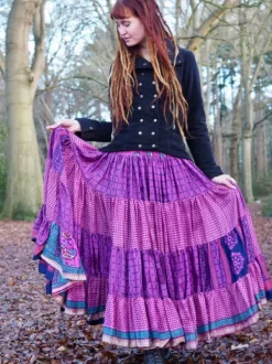 The TwoSisters Zijden Rokken|Zijden Bohemian Rokken-Bohemian Rok 87