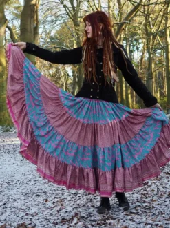 The TwoSisters Zijden Rokken|Zijden Bohemian Rokken-Bohemian Rok 248