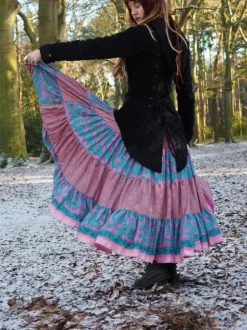 The TwoSisters Zijden Rokken|Zijden Bohemian Rokken-Bohemian Rok 248