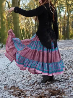 The TwoSisters Zijden Rokken|Zijden Bohemian Rokken-Bohemian Rok 248