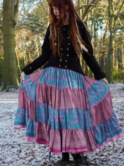 The TwoSisters Zijden Rokken|Zijden Bohemian Rokken-Bohemian Rok 248