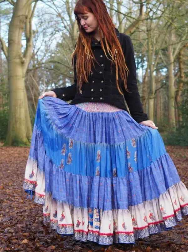 The TwoSisters Zijden Rokken|Zijden Bohemian Rokken-Bohemian Rok 96