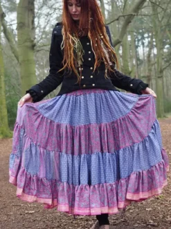 The TwoSisters Zijden Rokken|Zijden Bohemian Rokken-Bohemian Rok 404