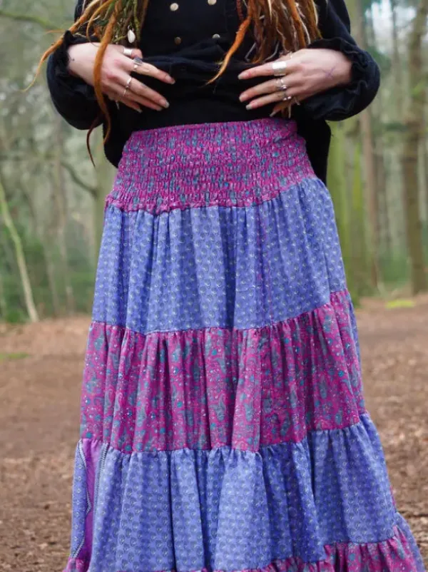 The TwoSisters Zijden Rokken|Zijden Bohemian Rokken-Bohemian Rok 404