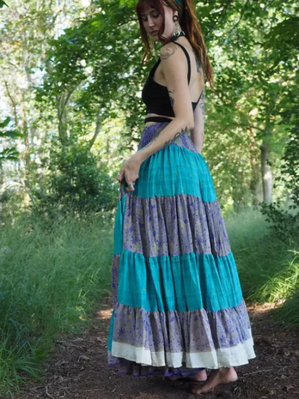 The TwoSisters Zijden Rokken|Zijden Bohemian Rokken-Bohemian Rok 469