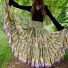 The TwoSisters Zijden Rokken|Zijden Bohemian Rokken-Bohemian Rok 409