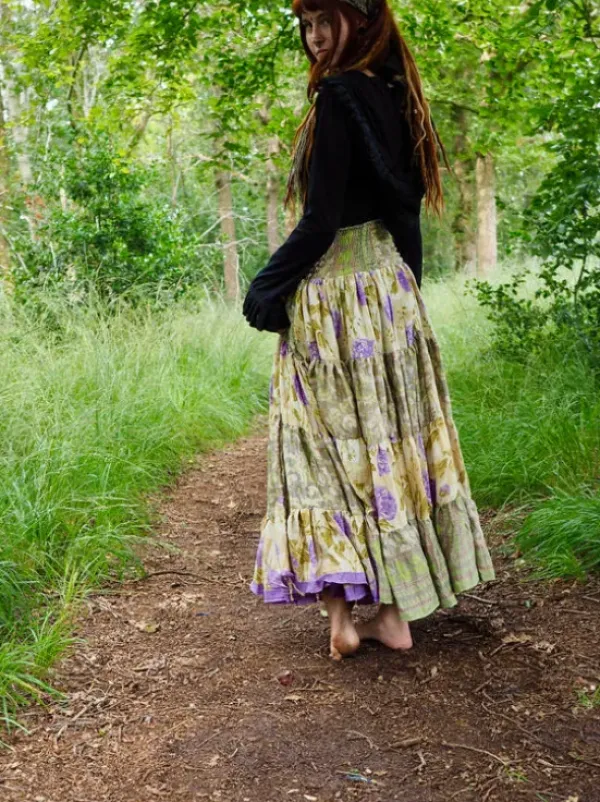 The TwoSisters Zijden Rokken|Zijden Bohemian Rokken-Bohemian Rok 409