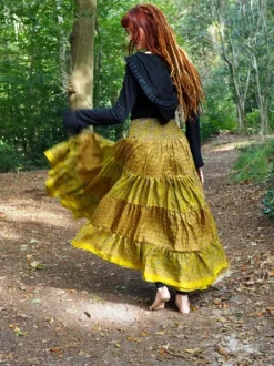 The TwoSisters Zijden Rokken|Zijden Bohemian Rokken-Bohemian Rok 511