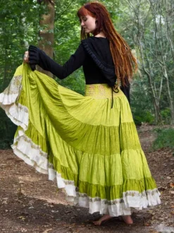 The TwoSisters Zijden Rokken|Zijden Bohemian Rokken-Bohemian Rok 520