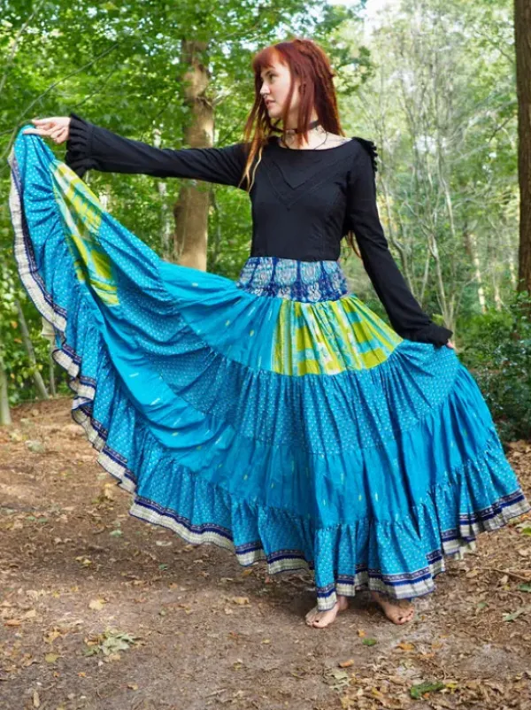 The TwoSisters Zijden Rokken|Zijden Bohemian Rokken-Bohemian Rok 496