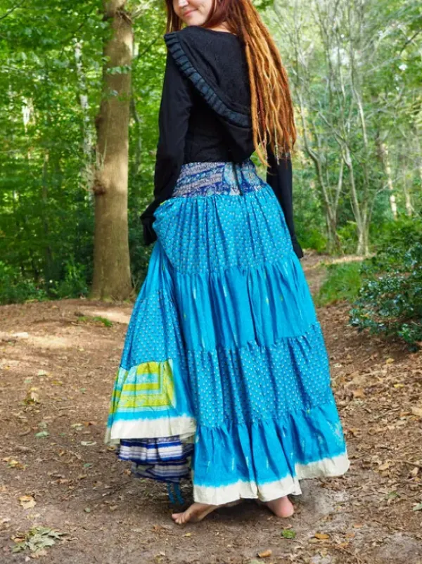 The TwoSisters Zijden Rokken|Zijden Bohemian Rokken-Bohemian Rok 496