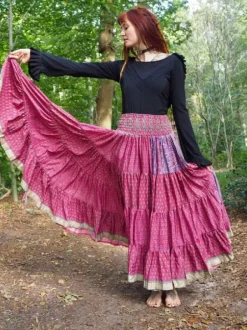 The TwoSisters Zijden Rokken|Zijden Bohemian Rokken-Bohemian Rok 494