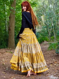 The TwoSisters Zijden Rokken|Zijden Bohemian Rokken-Bohemian Rok 516