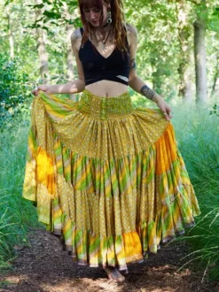 The TwoSisters Zijden Rokken|Zijden Bohemian Rokken-Bohemian Rok 486