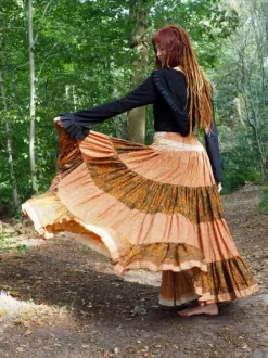 The TwoSisters Zijden Rokken|Zijden Bohemian Rokken-Bohemian Rok 515