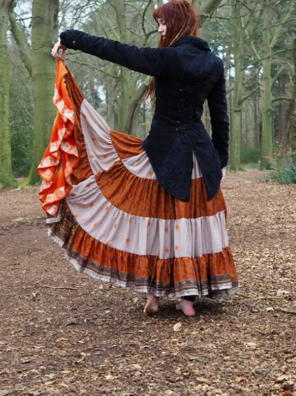 The TwoSisters Zijden Rokken|Zijden Bohemian Rokken-Bohemian Rok 24