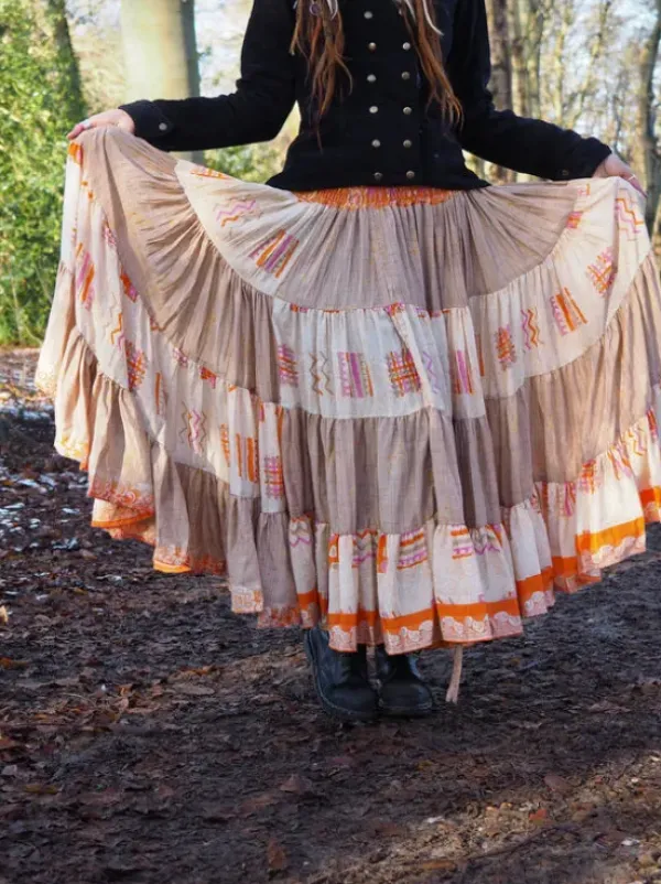 The TwoSisters Zijden Bohemian Rokken|Zijden Rokken-Bohemian Rok 202